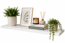 Ver imagem 1 de Prateleira MDF Branco 90 cm X 45 cm Texturizada Eví Decor