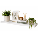 Ver imagem 1 de Prateleira MDF Branco 90 cm X 45 cm Texturizada Eví Decor