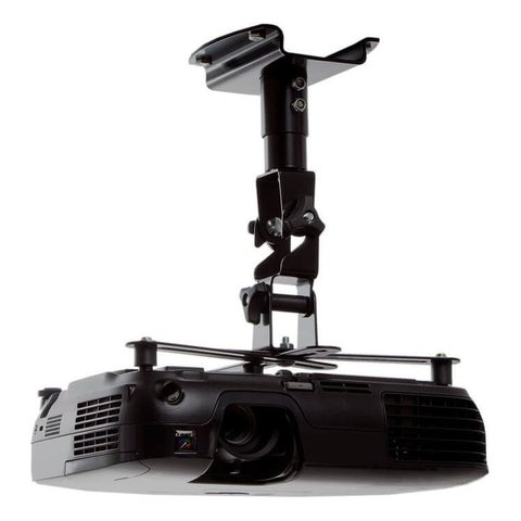 Suporte de Projetor para Teto Parede Preto 360 Graus Sbrp756 Brasforma