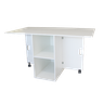 Mesa Dobrável de Costura para Corte e Molde de Tecidos - cód. 704 Klithovit Decor Branco - 1