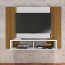 Ver imagem 7 de Painel Ripado para TV até 42 Polegadas 120CMX90CM 2 Nichos Navi Branco