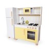 Kit Cozinha Infantil com Geladeira Eita Casa Perfeita Amarelo Claro - 1