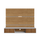 Ver imagem 3 de Painel para TV até 65 Polegadas 160CMX136CM 2 Portas Âmbar Marrom
