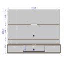 Ver imagem 4 de Painel para Tv até 65 Polegadas 2 Portas Âmbar