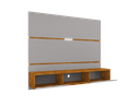Ver imagem 6 de Painel para TV até 65 Polegadas 160CMX136CM 2 Portas Âmbar Bege