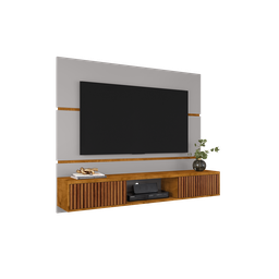 Painel para Tv até 65 Polegadas 2 Portas Âmbar - 11