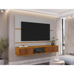 Painel para Tv até 65 Polegadas 2 Portas Âmbar - 14
