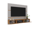 Ver imagem 5 de Painel para TV até 65 Polegadas 160CMX136CM 2 Portas Âmbar Bege