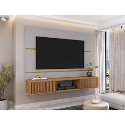 Painel para Tv até 65 Polegadas 2 Portas Âmbar - 2