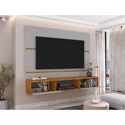 Painel para Tv até 65 Polegadas 2 Portas Âmbar - 13