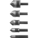 Ver imagem 3 de ESCAREADOR AÇO RAPIDO 1/4 A 3/4 JOGO COM 5 PECAS VONDER