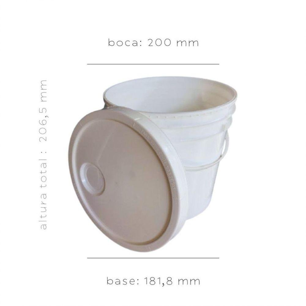 Balde para Slime 5 Litros 3 Peças - 6