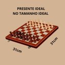 Ver imagem 3 de Tabuleiro e Peças Profissional de Xadrez Feitos em Madeira