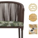 Ver imagem 4 de Mesa com 4 Cadeiras e Noronha Estofado 5 Trama Original Marrom