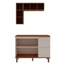 Ver imagem 4 de Conjunto de Banheiro Modulado 100% Mdf 3 Peças com Detalhes em Ângulo 45 Graus Auris