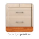 Ver imagem 7 de Guarda-Roupa Essence 6 Portas 2 Gavetas - Cinamomo/Off White Yescasa