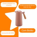 Ver imagem 4 de Garrafa Térmica Plástica com Cabo Madeira Nórdica - Nude