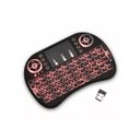 Ver imagem 4 de Mini Teclado Keyboard Wireless Usb Touchpad Com Led 3 Cores