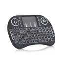 Ver imagem 1 de Mini Teclado Keyboard Wireless Usb Touchpad Com Led 3 Cores