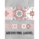 Ver imagem 2 de Faixa Decorativa Adesiva (autocolante) - Azulejo Retrô