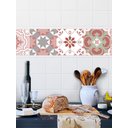 Ver imagem 1 de Faixa Decorativa Adesiva (autocolante) - Azulejo Retrô