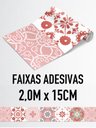 Ver imagem 5 de Faixa Decorativa Adesiva (autocolante) - Azulejo Retrô