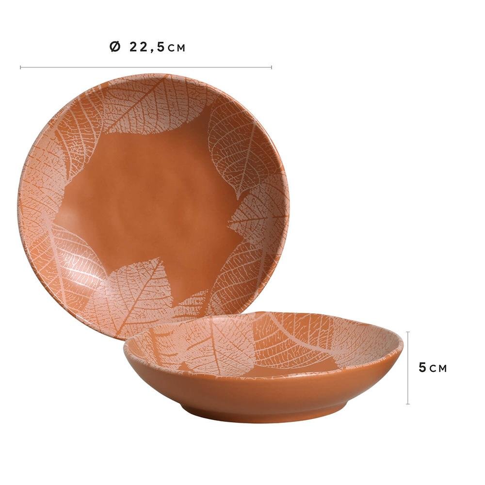 Prato Fundo Bio Stoneware Brisa 22,5cm - Porto Brasil - 4