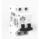 Ver imagem 1 de Disjuntor Bipolar 2p 25a Curva C 3ka Shb2gii25a Soprano