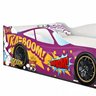 Cama Carro Kaboom Lilás Solteiro - 2