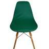 Kit 6 Capa de Cadeira Charles Eames Eiffel Pé Palito Malha Lisa:verde - 3