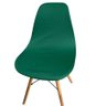 Kit 6 Capa de Cadeira Charles Eames Eiffel Pé Palito Malha Lisa:verde - 2