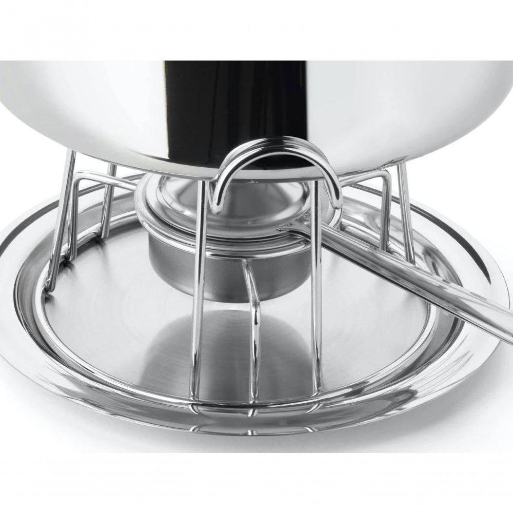 Rechaud Inox Banho Maria Bowl Embutido Buffet 6 Peças 5,8 Litros Alta Qualidade Servir Pratos - 4