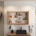 Ver imagem 2 de Espelheira para Banheiro Gabriela 90 Cm - Fabribam