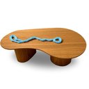 Ver imagem 5 de Mesa de Centro Orgânica Bean 90x60cm Freijo