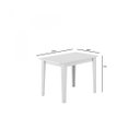 Ver imagem 5 de Conjunto Sala de Jantar Mesa com 4 Cadeiras Nicoli