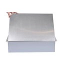Ver imagem 6 de Tampa de Aço Inox Cozix para Calha Úmida Organizadora Profissional Quadrada Cozix