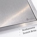 Ver imagem 3 de Tampa de Aço Inox Cozix para Calha Úmida Organizadora Profissional Quadrada Cozix