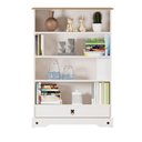 Ver imagem 4 de Estante Baixa Corona Mexicana 1gaveta Creme/carvalho