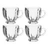 Conjunto 4 Canecas Café Chá Siria Vidro Class Home 200ml - 1
