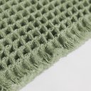 Ver imagem 3 de Tapete Antiderrapante Banheiro Waffle Oliva 0,40x0,60m