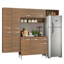 Ver imagem 3 de Armário de Cozinha Completa 229cm Rustic Emilly Fit Madesa 03