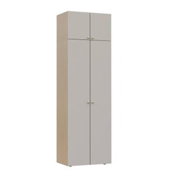 Guarda-Roupa 2 Módulos 4 Portas 3 Prateleiras Frame CabeCasa MadeiraMadeira - 11