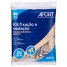 Kit com 5 Telhas de Pvc Colonial 5 Ondas 2,30 X 0,86 X 2.0 Mm com 4 Kit Fixação e Vedação afort  - 6