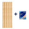 Kit com 5 Telhas de Pvc Colonial 5 Ondas 2,30 X 0,86 X 2.0 Mm com 4 Kit Fixação e Vedação afort  - 1