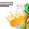 Liquidificador Fresh Juice 380ml Branco Usb Recarregável Portátil para Bebidas Saudáveis - 4