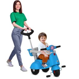 Triciclo Banderetta Passeio &amp; Pedal Azul Bandeirante 1245 - 3
