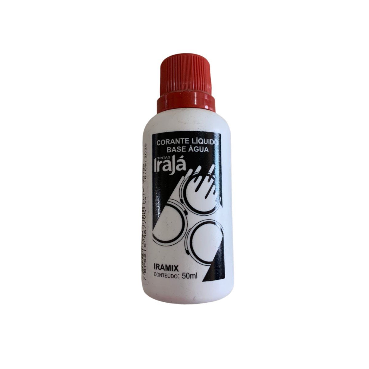 Pigmento Corante Líquido Bisnaga Tinta 50ml Vermelho Irajá - 1