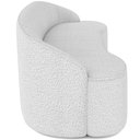 Ver imagem 5 de Sofá 3 Lugares Curvo Sala de Estar Living Lótus D02 Bouclê Branco 210 cm B-53 - Lyam Decor