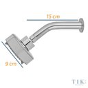 Ver imagem 1 de Ducha Chuveiro Articulado para Aquecedor Solar ou Gás