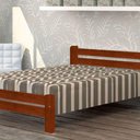 Ver imagem 1 de Cama Queen Size Itália de Madeira Maciça Angelim Mel